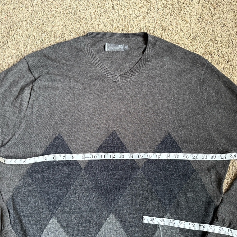Vintage Mizuno Sweater Fox Chapel Golf Club Pittsburgh Pennsylvania Xl Gray View 6